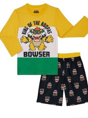 Nintendo Bowser Kids pajama set
